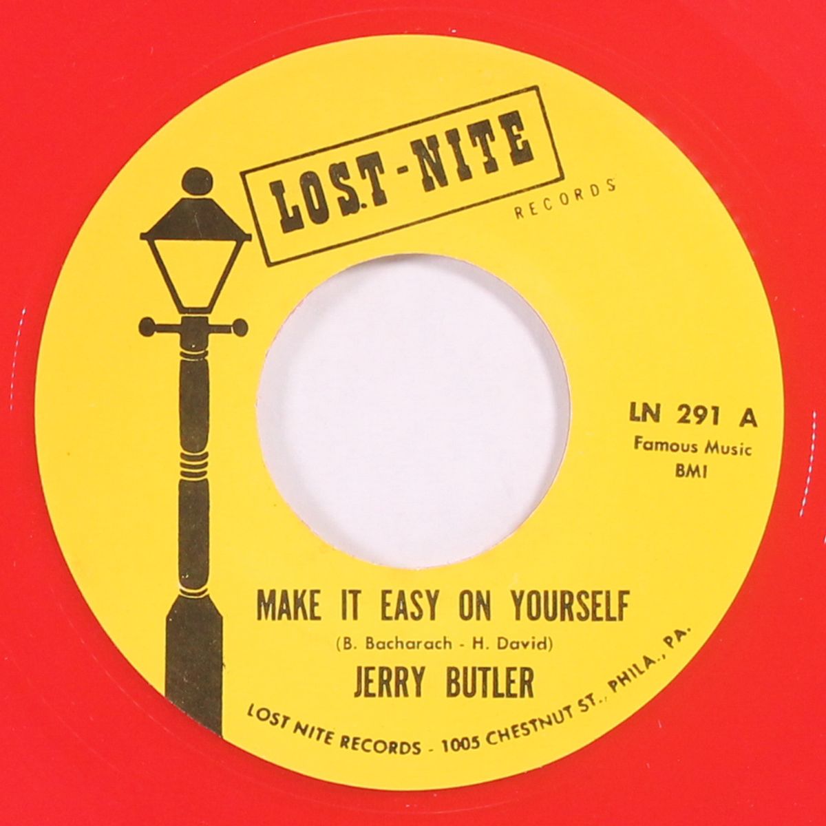 make it easy on yourself / it's too late by JERRY BUTLER