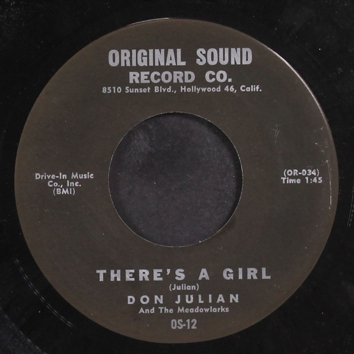there's a girl / blue mood by DON JULIAN & MEADOWLARKS