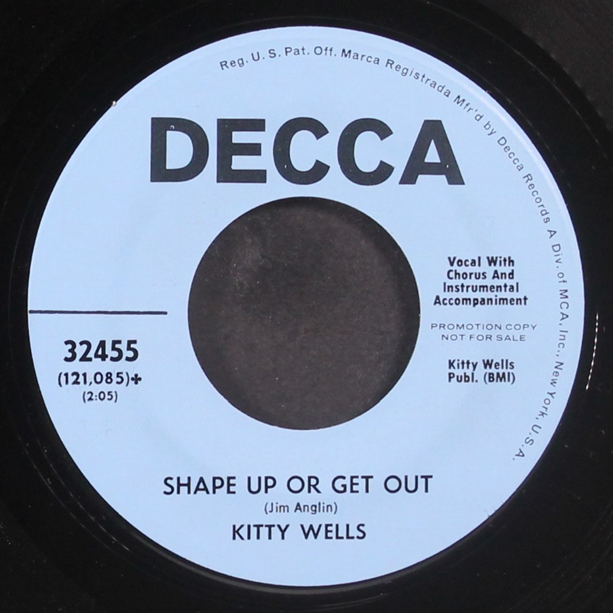 guilty street by KITTY WELLS