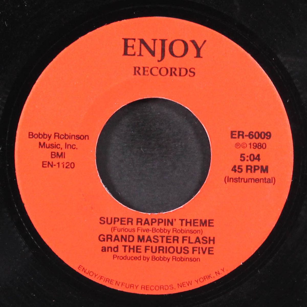 super rappin' no. 2 / super rappin' theme by GRAND MASTER FLASH & FURIOUS FIVE