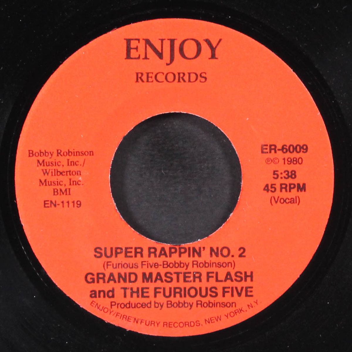 super rappin' no. 2 / super rappin' theme by GRAND MASTER FLASH & FURIOUS FIVE