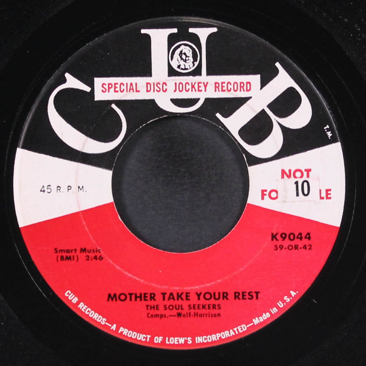 mother take your rest / it's so high by SOUL SEEKERS