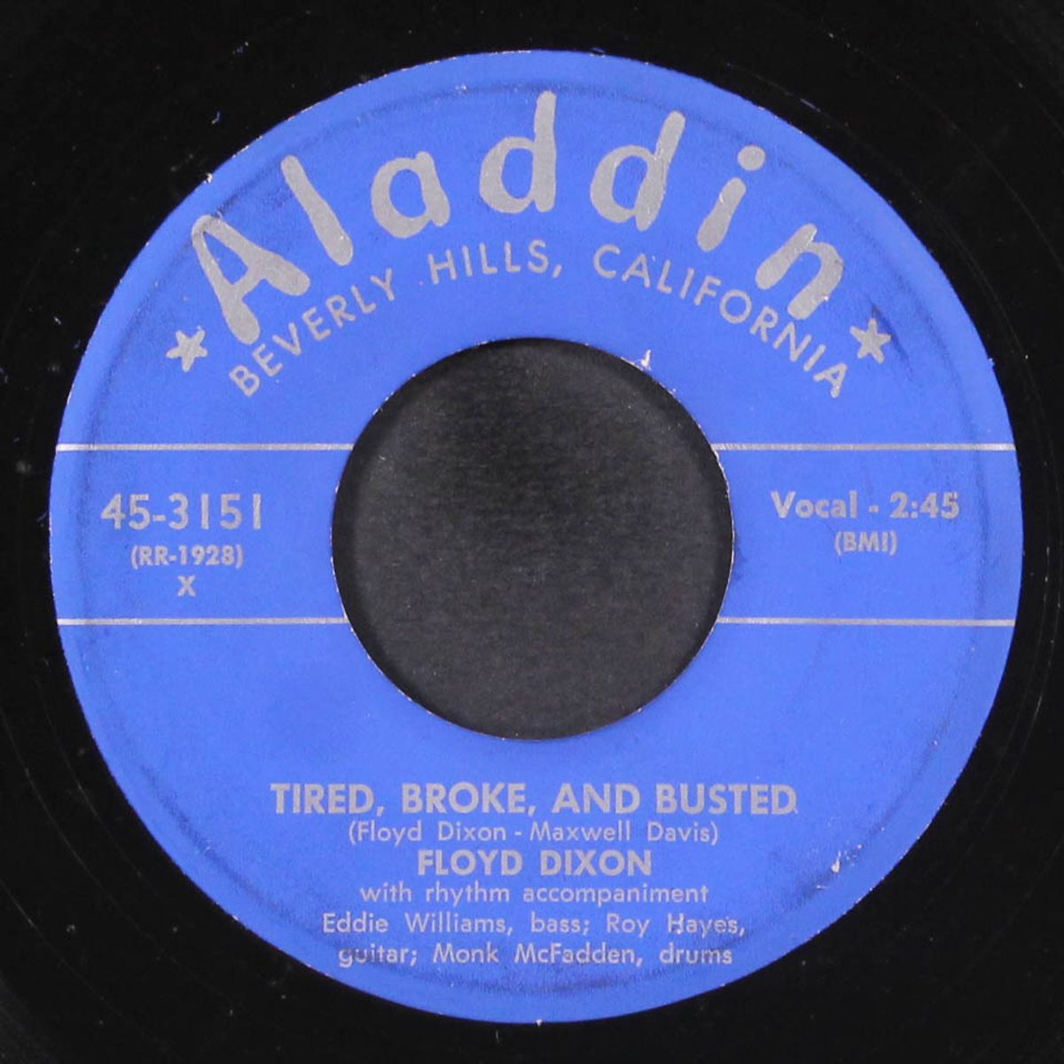 come back, baby / tired, broke, and busted by FLOYD DIXON