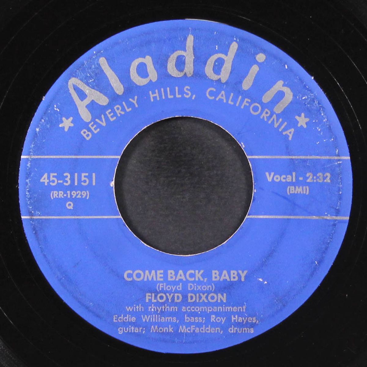 come back, baby / tired, broke, and busted by FLOYD DIXON