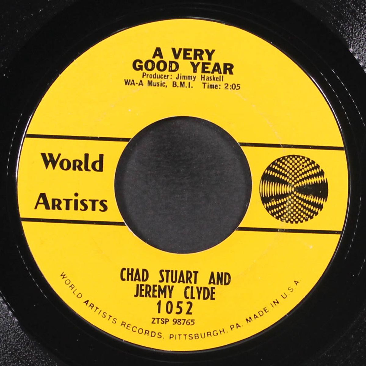 what do you want with me / a very good year by CHAD & JEREMY