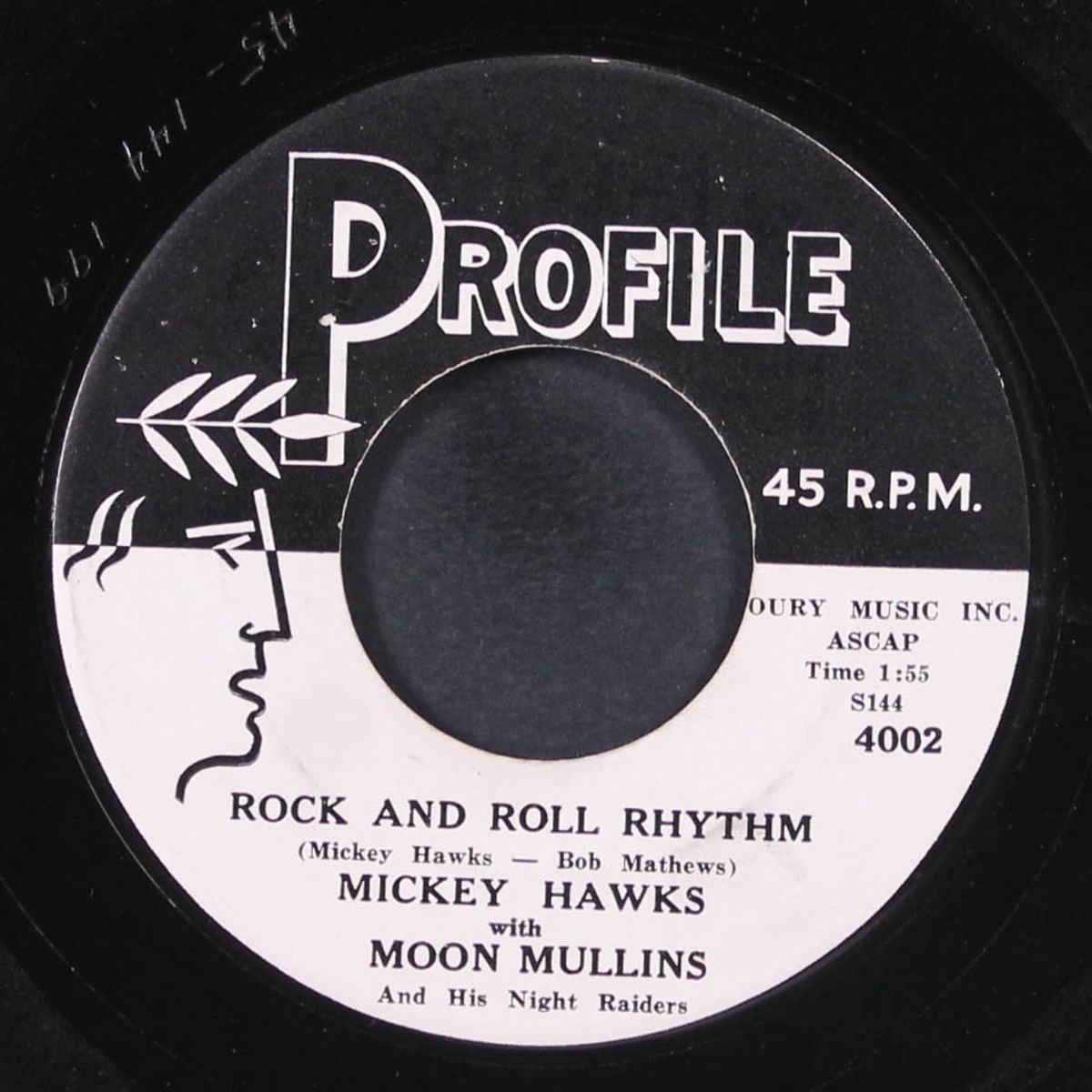 bip bop boom / rock and roll rhythm by MICKEY HAWKS