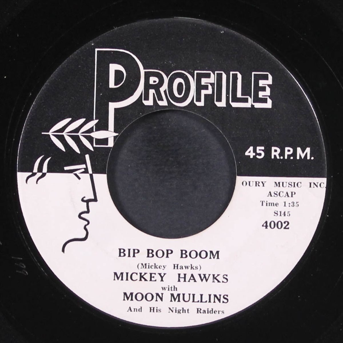 bip bop boom / rock and roll rhythm by MICKEY HAWKS