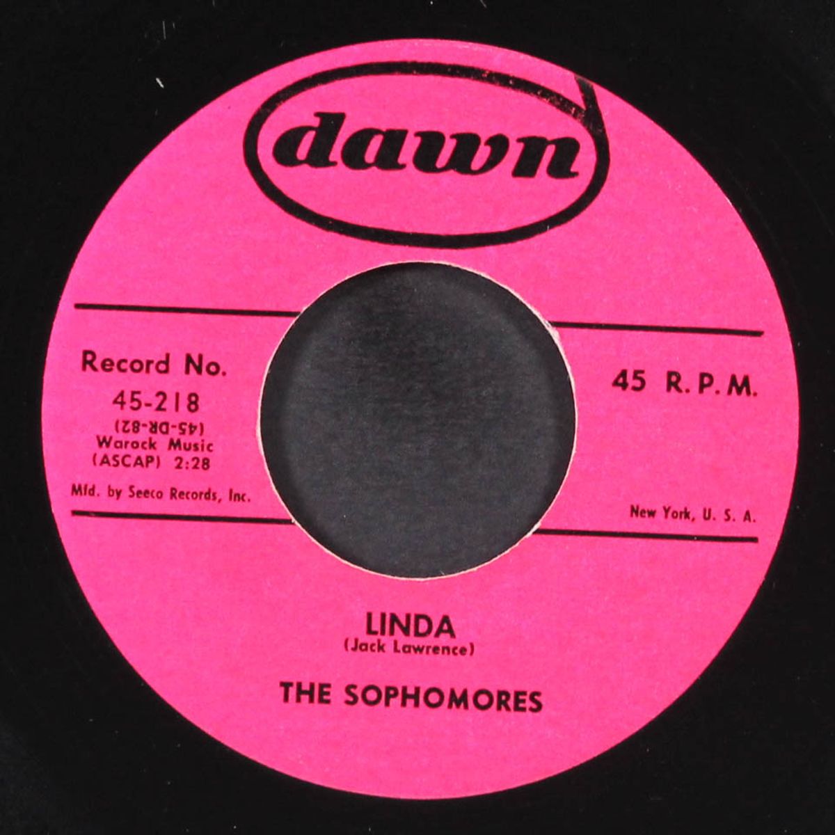 linda / i get a thrill by SOPHOMORES