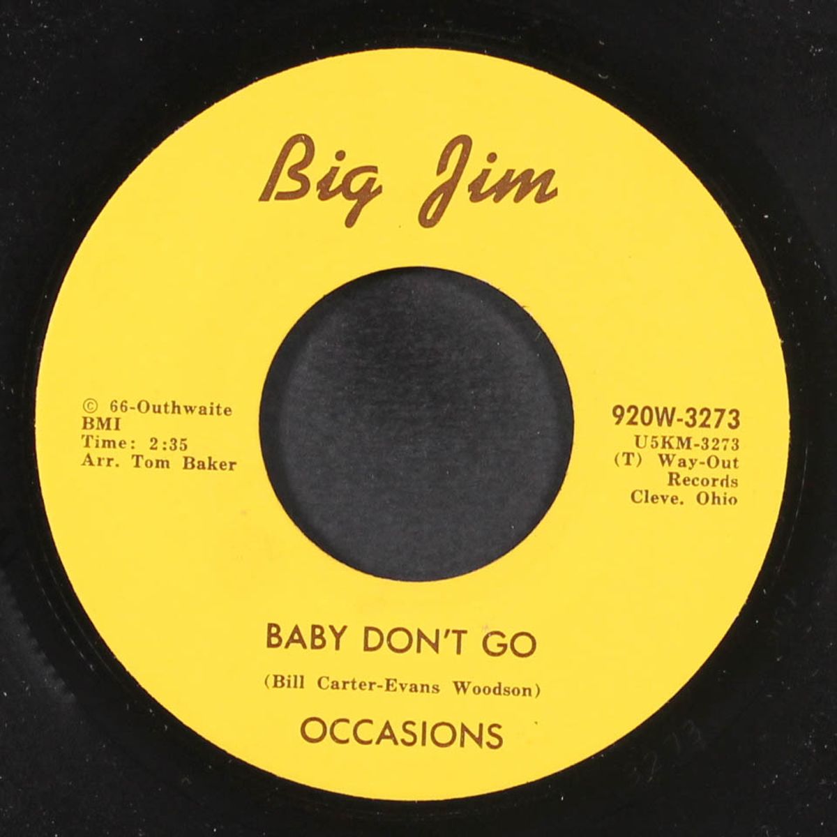 baby don't go / there's no you by OCCASIONS