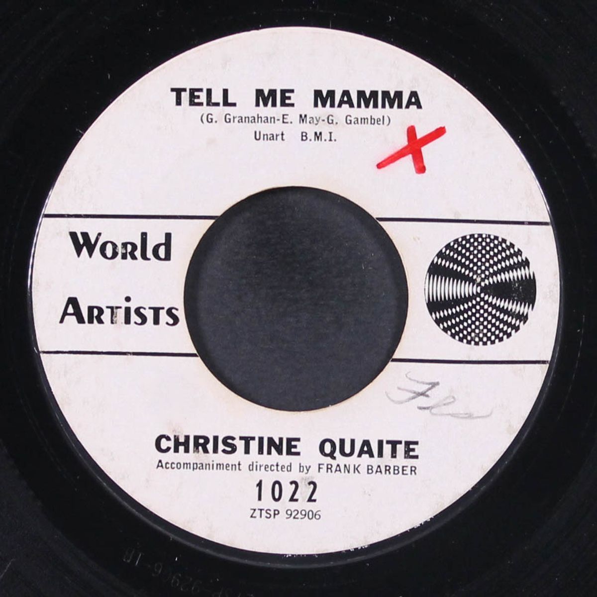 tell me mamma by CHRISTINE QUAITE