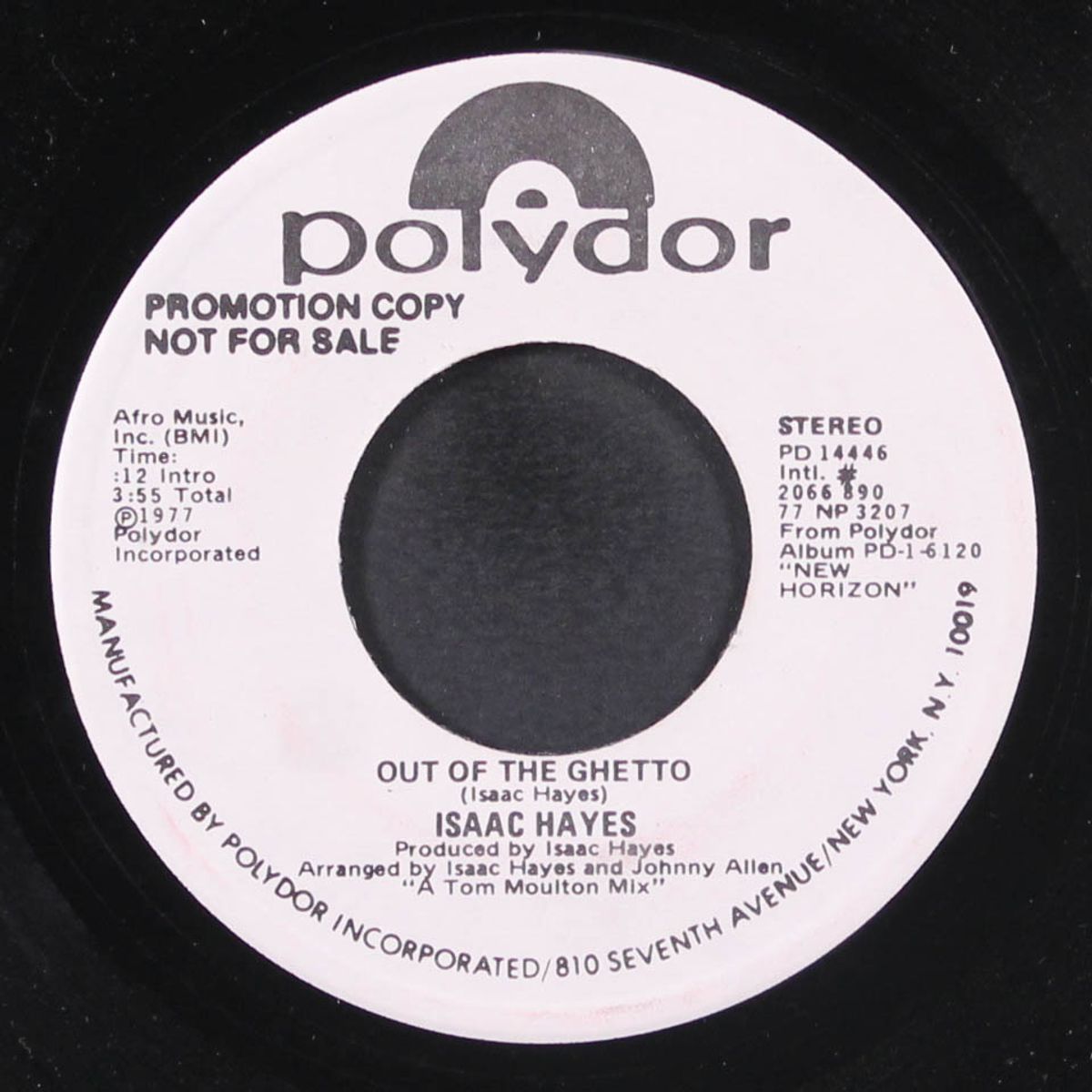 out of the ghetto by ISAAC HAYES
