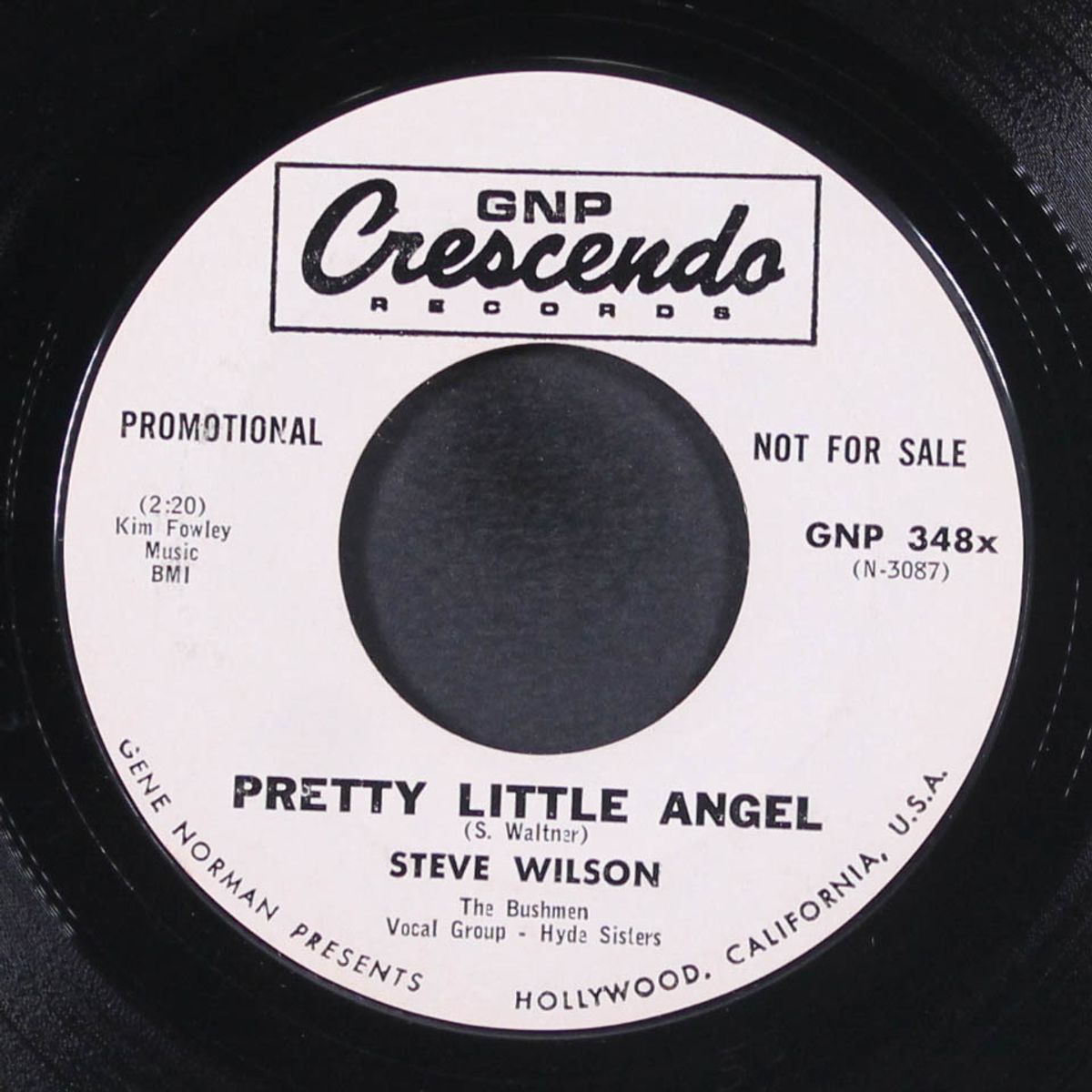 pretty little angel / when will i learn not to cry by STEVE WILSON