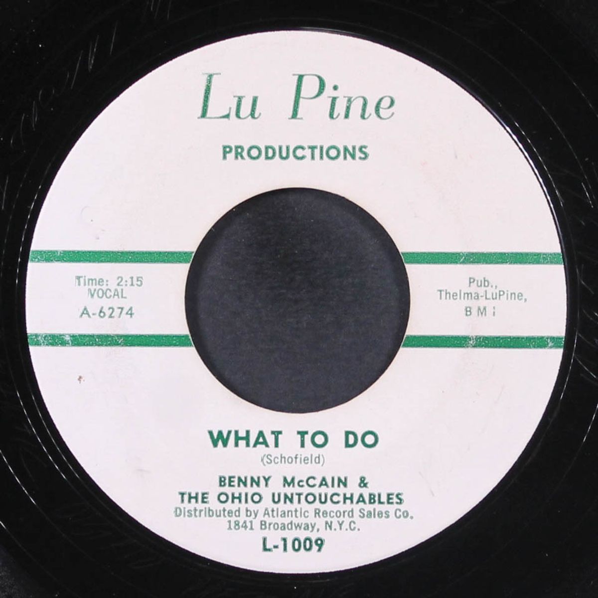 she's my heart's desire / what to do by BENNY MCCAIN & OHIO UNTOUCHABLES