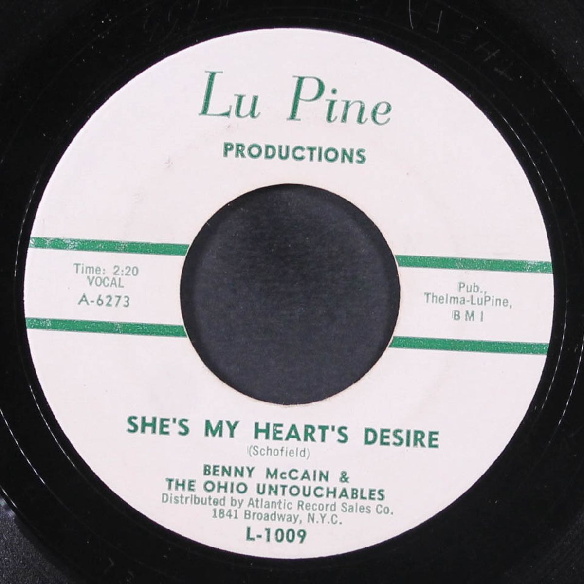 she's my heart's desire / what to do by BENNY MCCAIN & OHIO UNTOUCHABLES