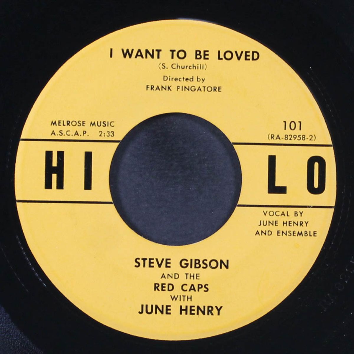 itty-bitty / i want to be loved by STEVE GIBSON & RED CAPS
