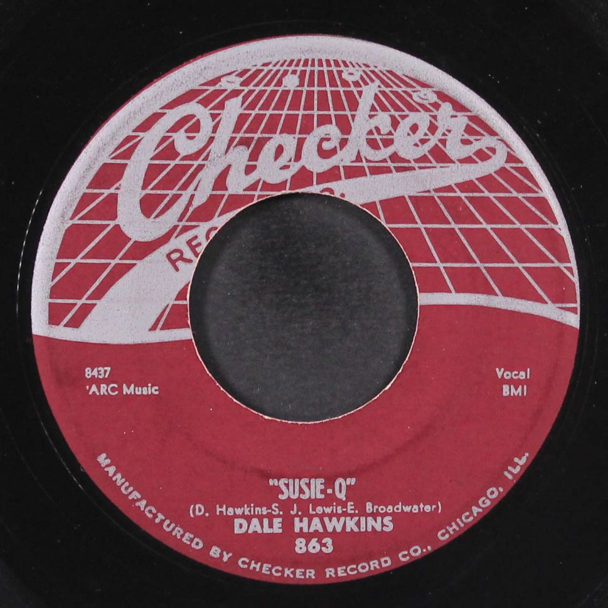 susie-q / don't treat me this way by DALE HAWKINS