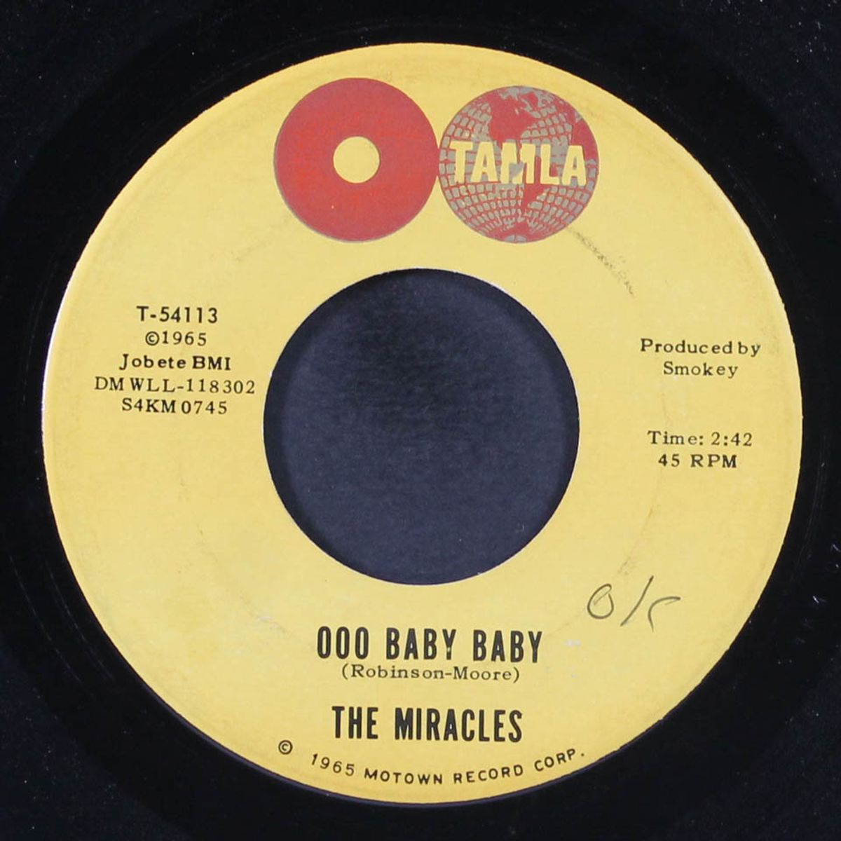ooo baby baby / all that's good by MIRACLES