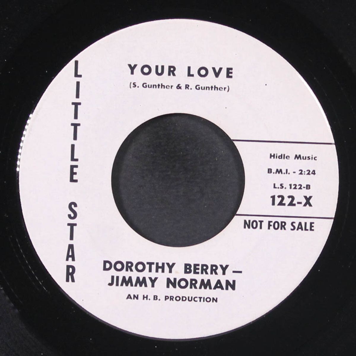 i'm with you all the way / your love by DOROTHY BERRY & JIMMY NORMAN