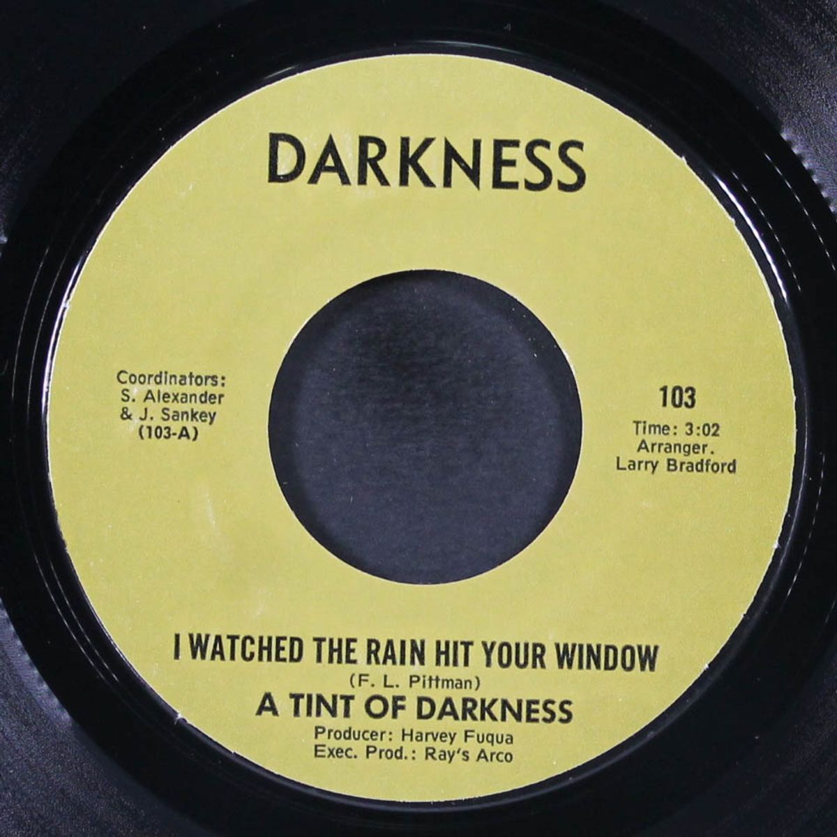 i watched the rain hit your window / answer me by A TINT OF DARKNESS