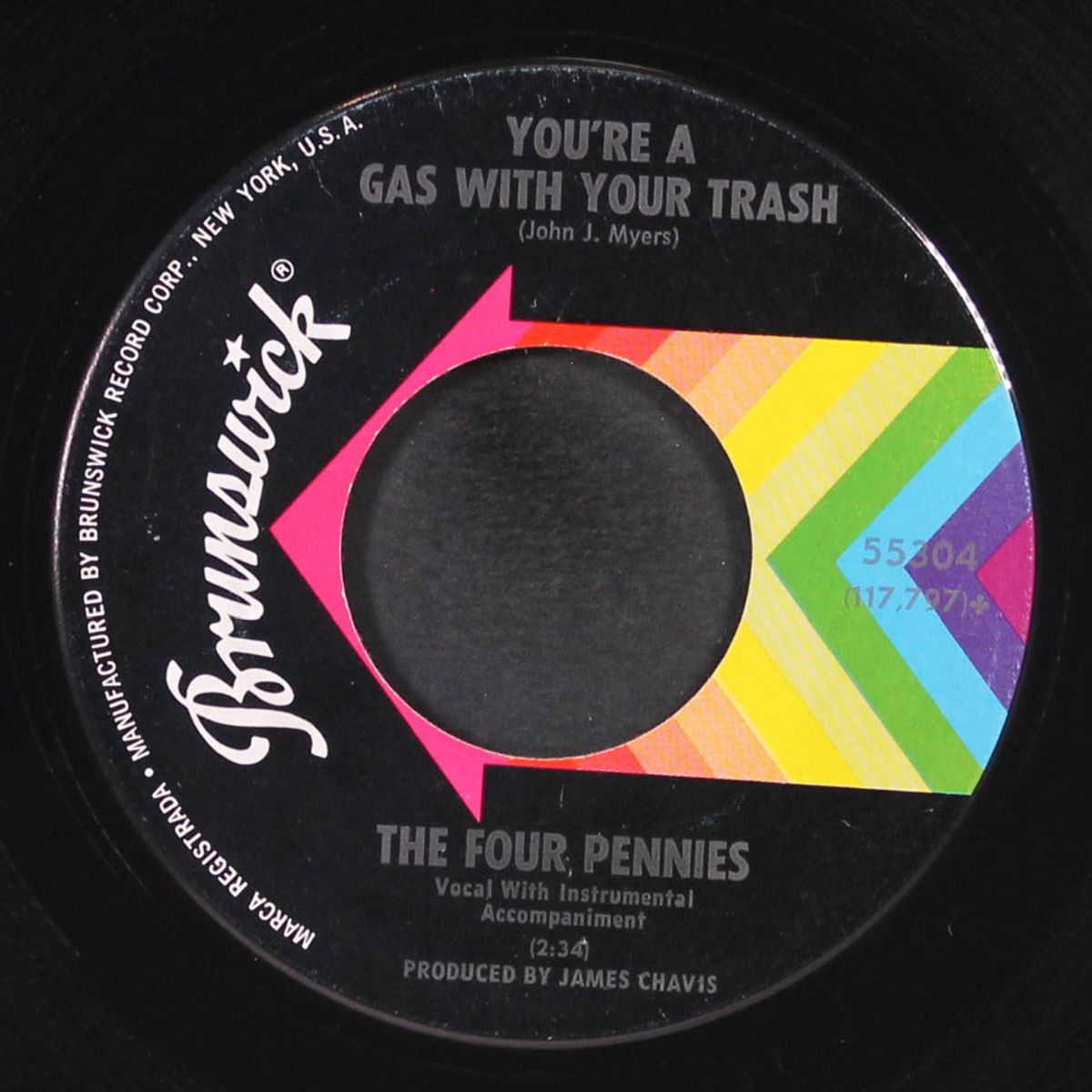 you have no time to lose / you're a gas with your trash by FOUR PENNIES