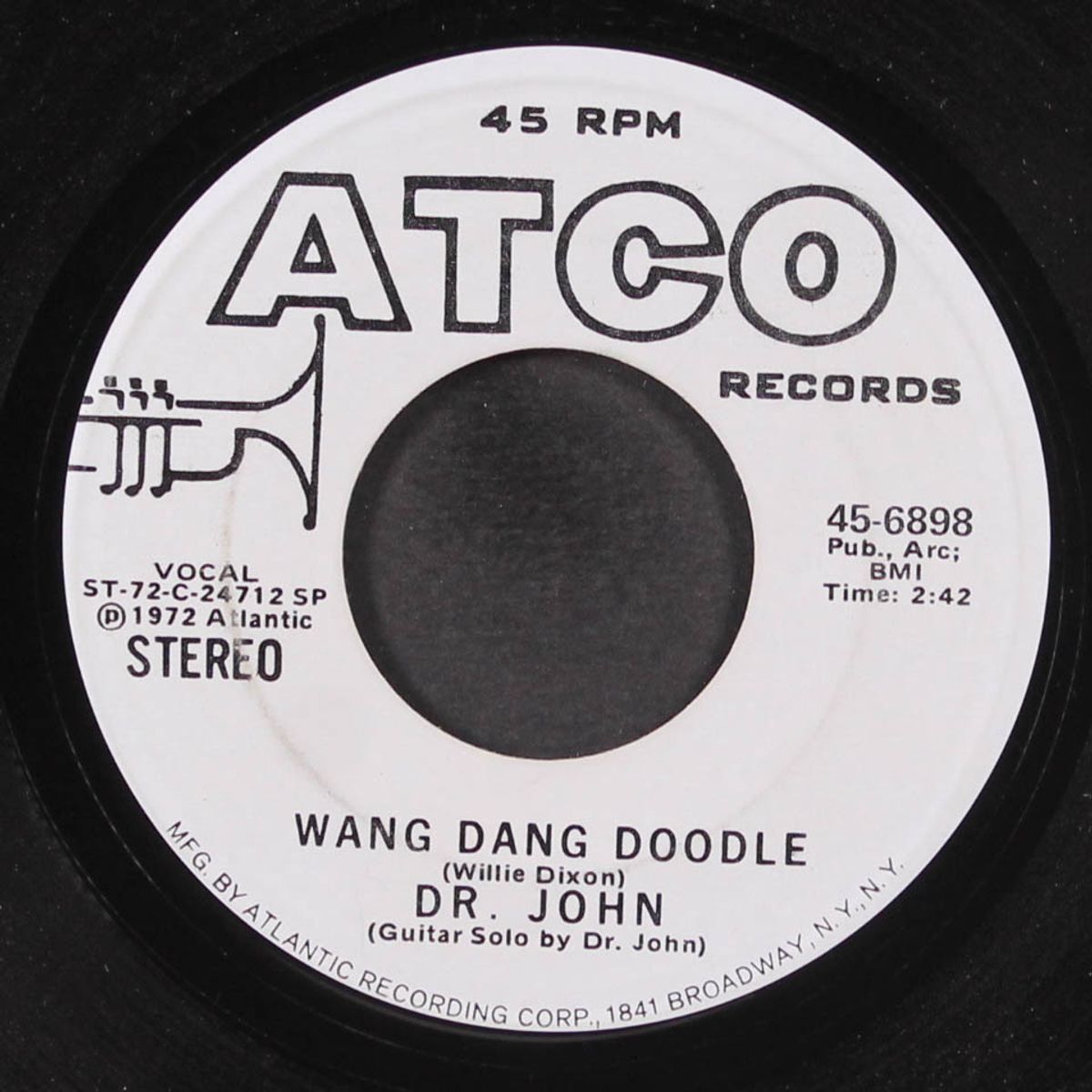 wang dang doodle / mono by DR. JOHN