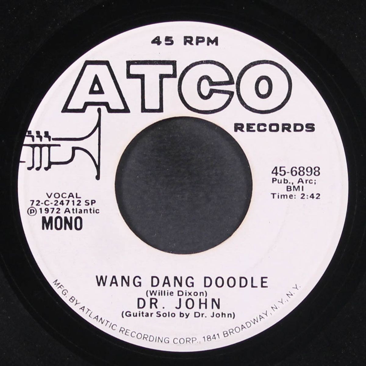 wang dang doodle / mono by DR. JOHN