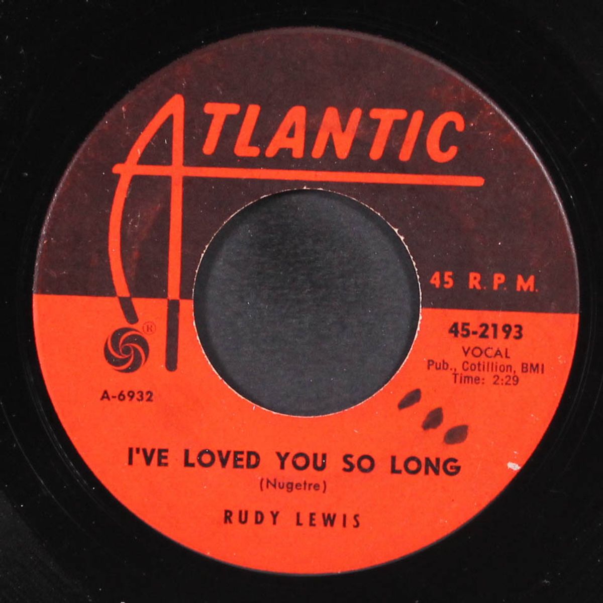 baby i dig love / i've loved you so long by RUDY LEWIS