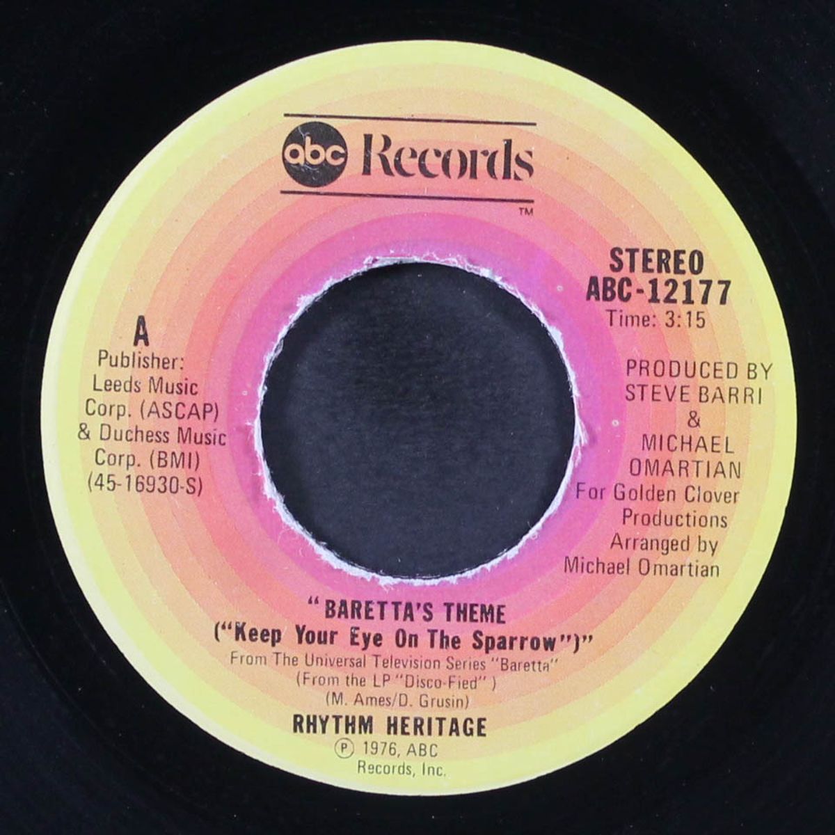 barretta's theme by RHYTHM HERITAGE