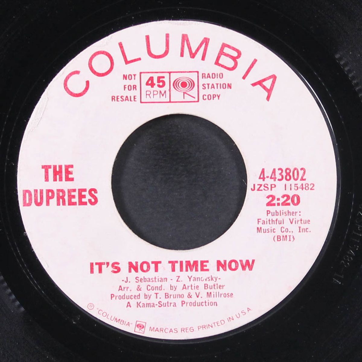 don't want to have to do it / it's not time now by DUPREES