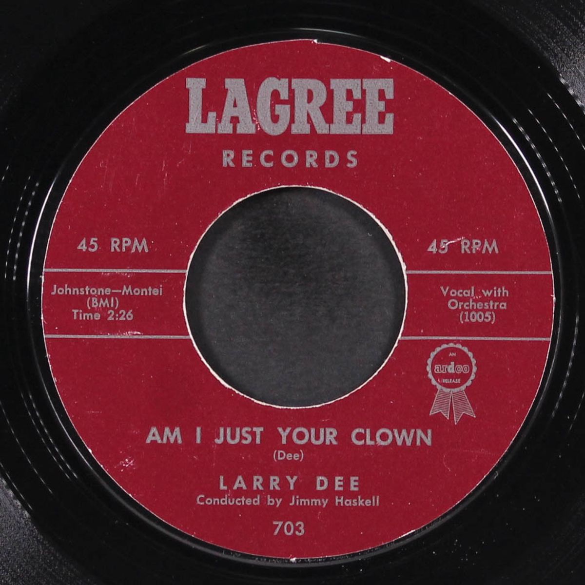 turtle dove / am i just your clown by LARRY DEE
