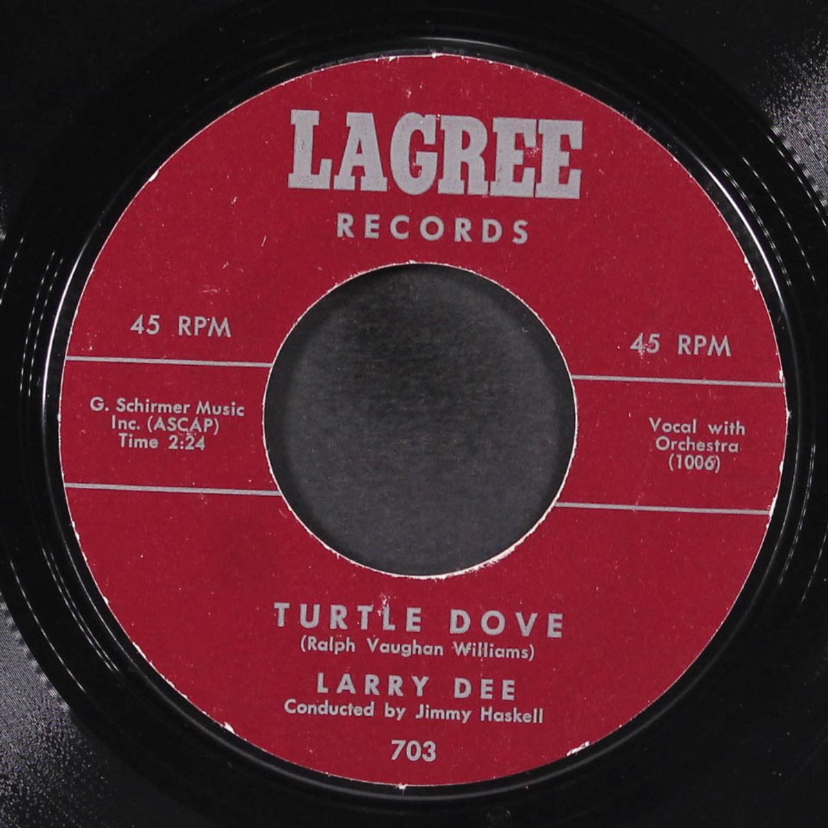 turtle dove / am i just your clown by LARRY DEE