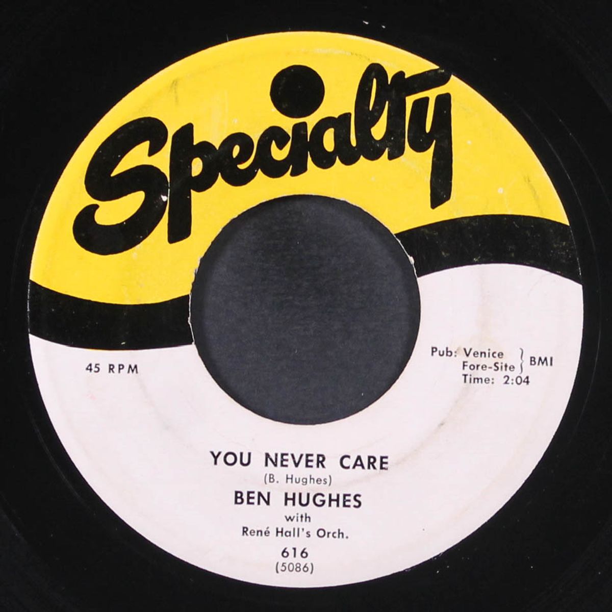 i need someone to love me / you never care by BEN HUGHES