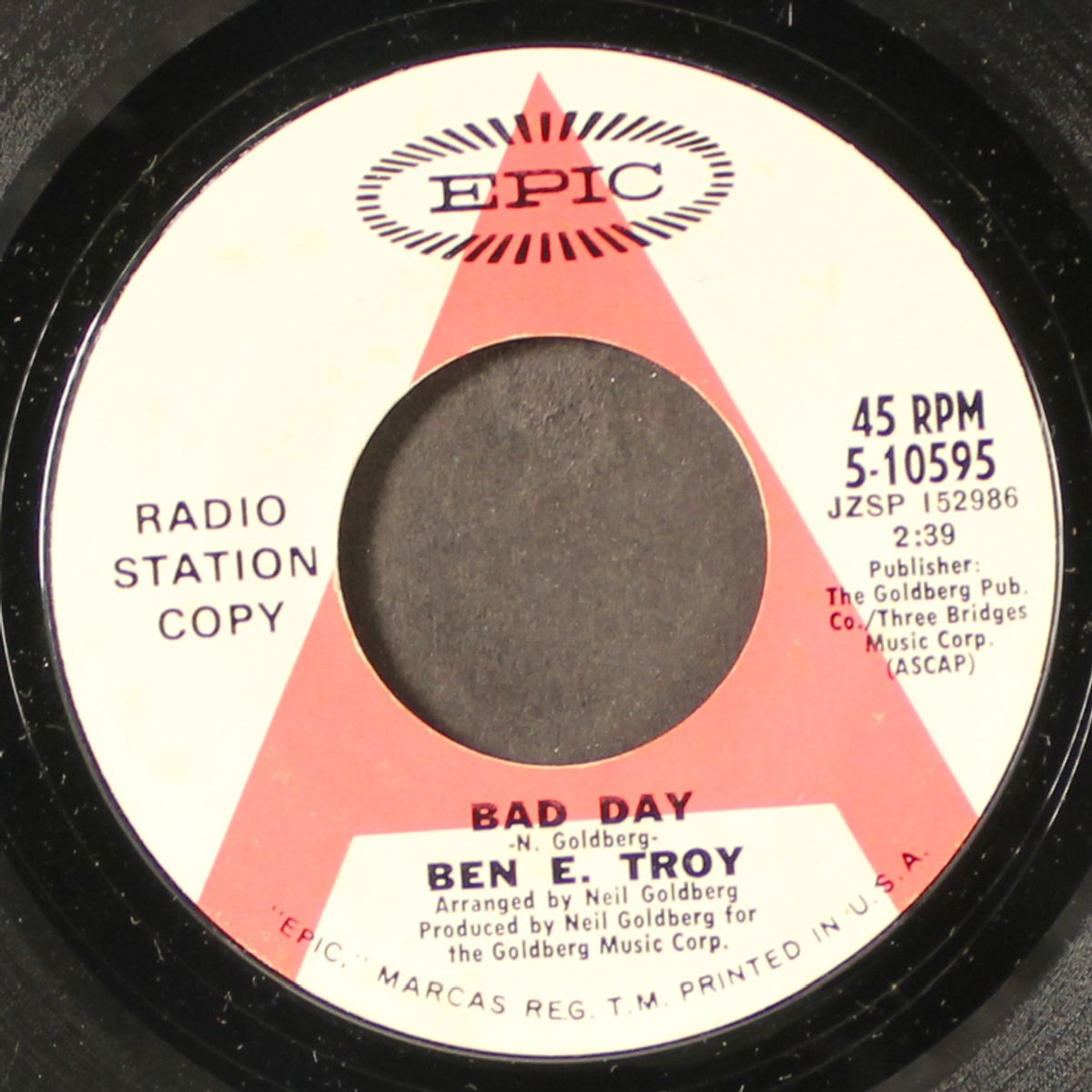 i miss you / bad day by BEN E. TROY