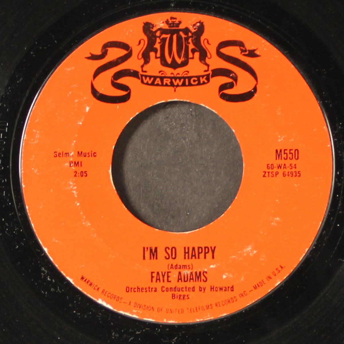 i'm so happy / look around by FAYE ADAMS