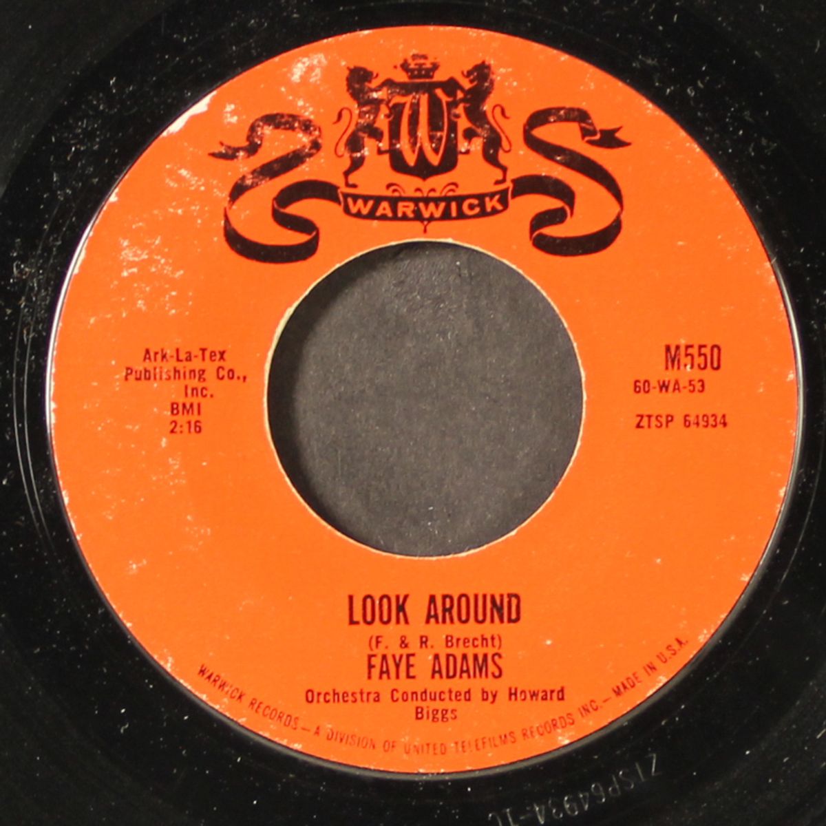 i'm so happy / look around by FAYE ADAMS