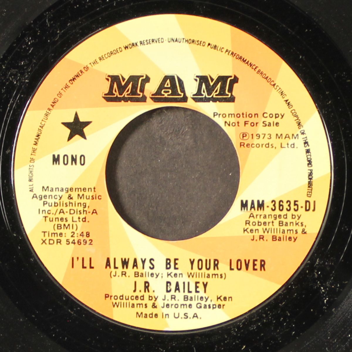 i'll always be your lover / mono by J.R. BAILEY
