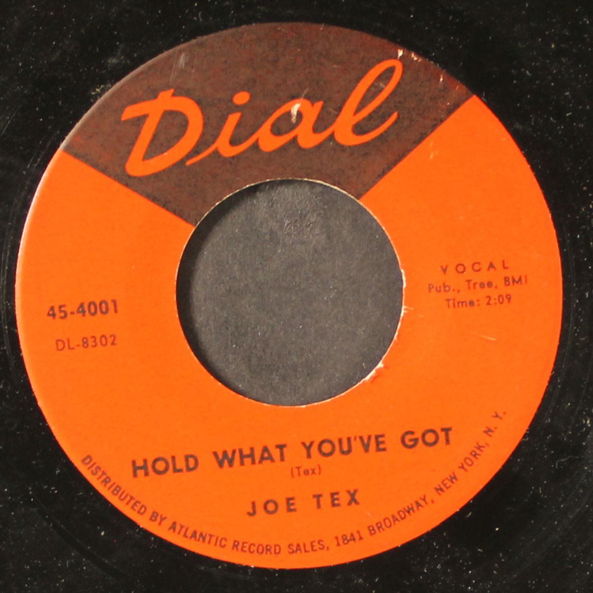 hold what you've got / fresh out of tears by JOE TEX