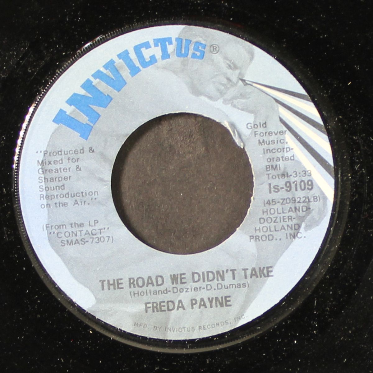 i'm not getting any better / the road we didn't take by FREDA PAYNE