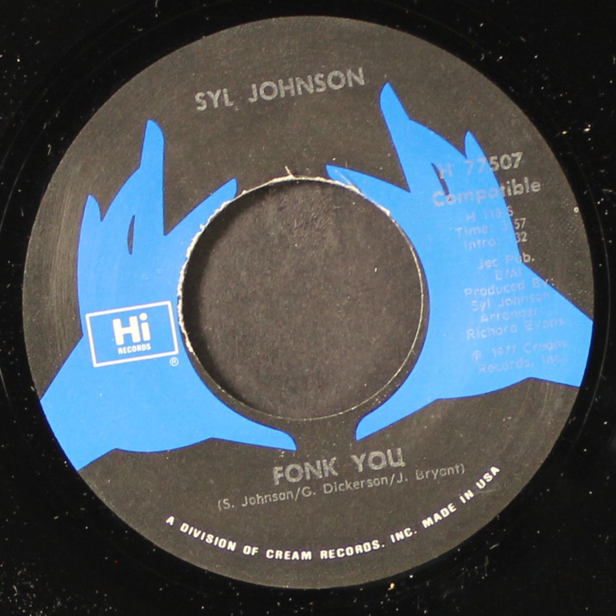 fonk you / that wiggle by SYL JOHNSON