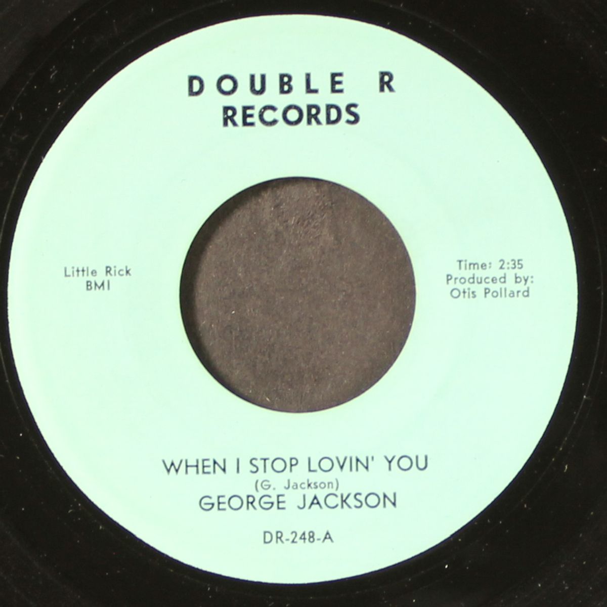 when i stop lovin' you / that lonely night by GEORGE JACKSON