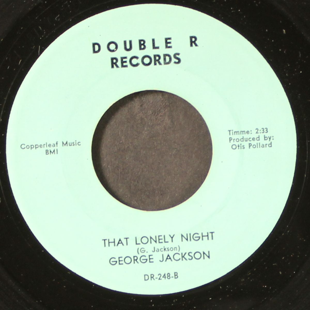 when i stop lovin' you / that lonely night by GEORGE JACKSON