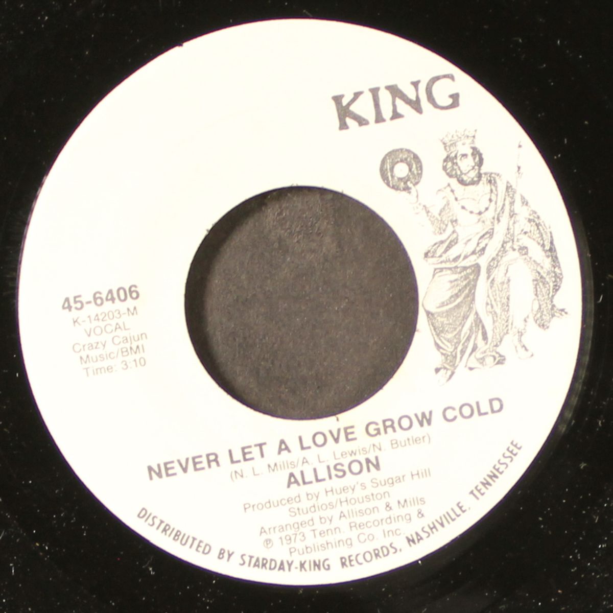 never let a love grow cold / same by ALLISON