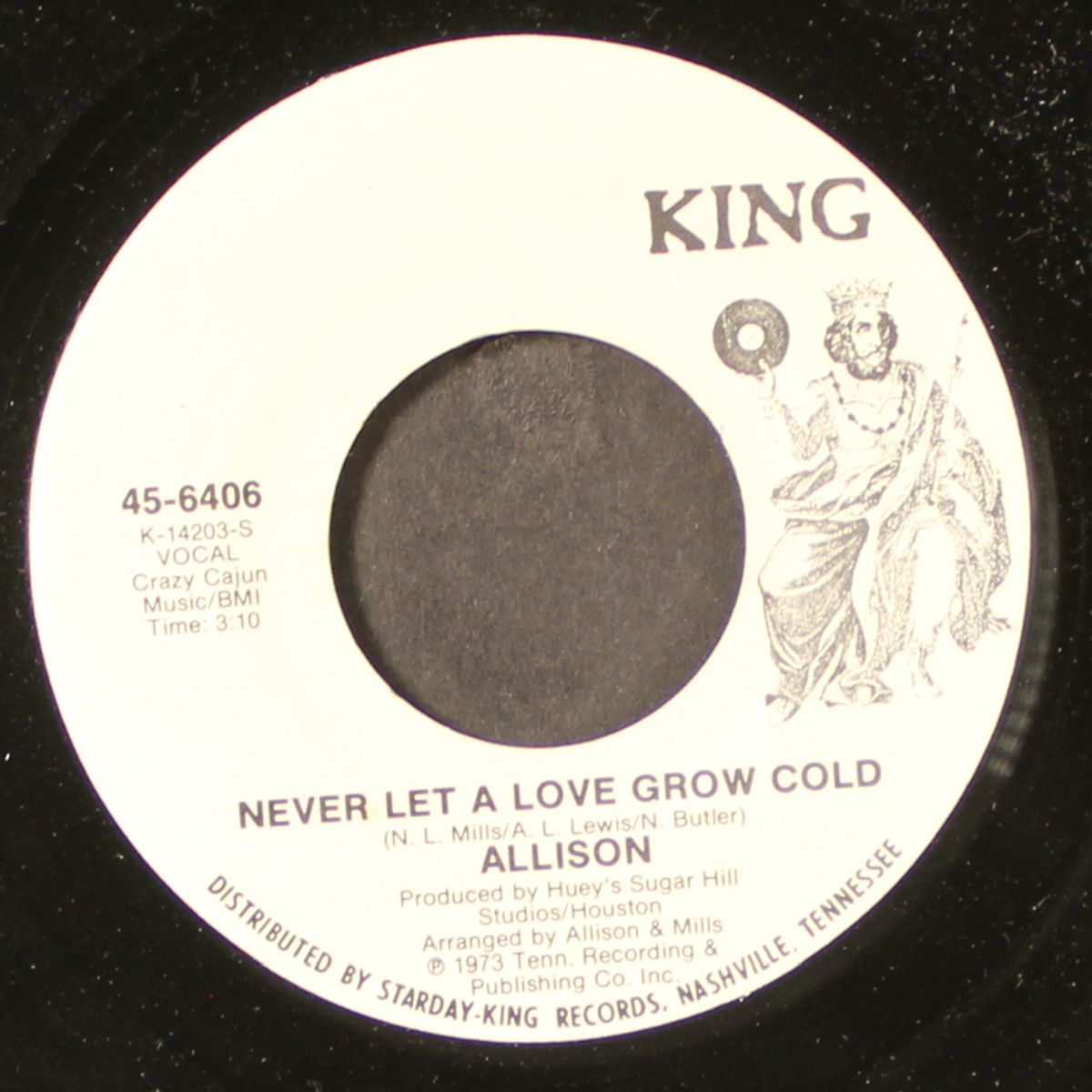 never let a love grow cold / same by ALLISON