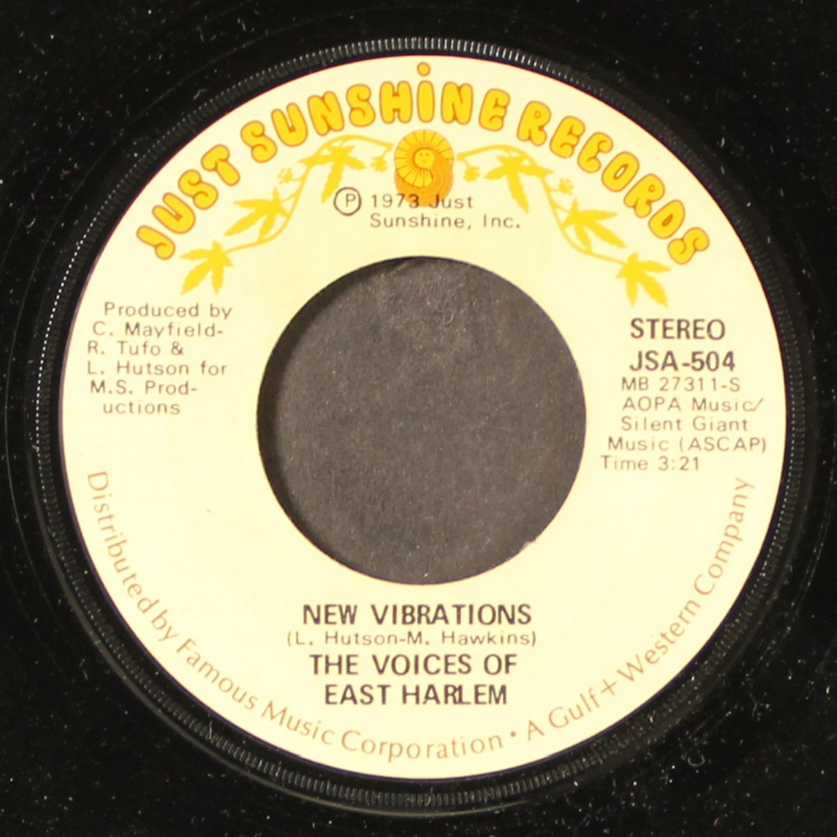 giving love / new vibrations by VOICES OF EAST HARLEM