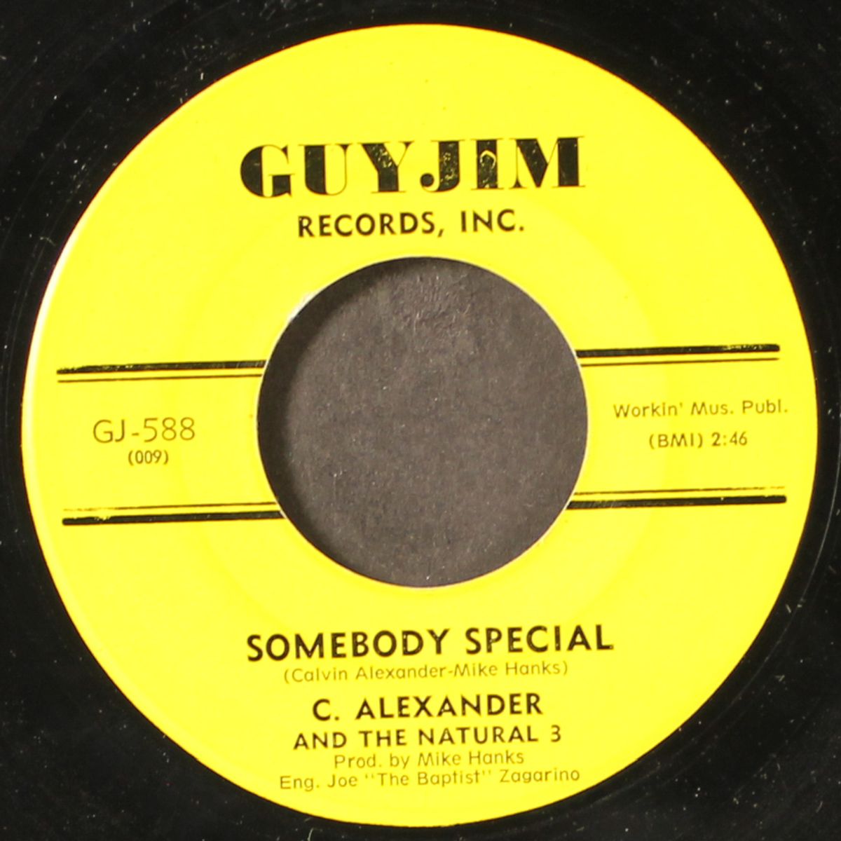 somebody special / pay them no mind by C. ALEXANDER & NATURAL 3