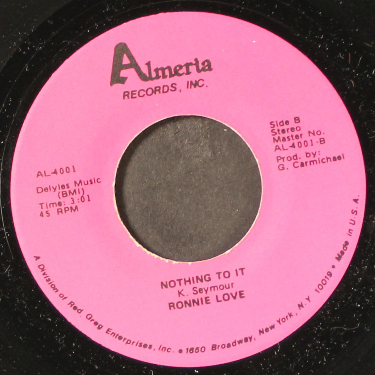 let's make love / nothing to it by RONNIE LOVE