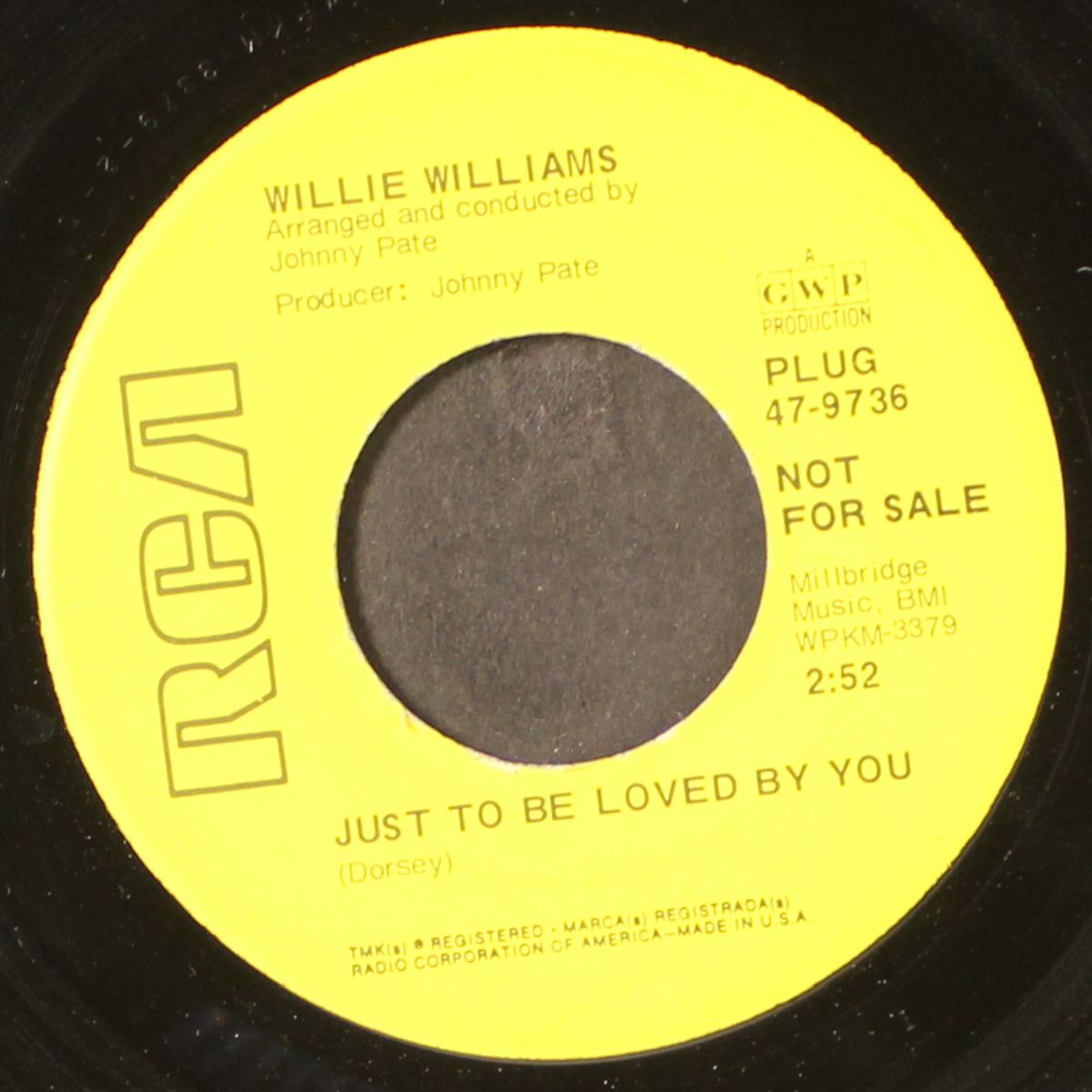 name it / just to be loved by you by WILLIE WILLIAMS