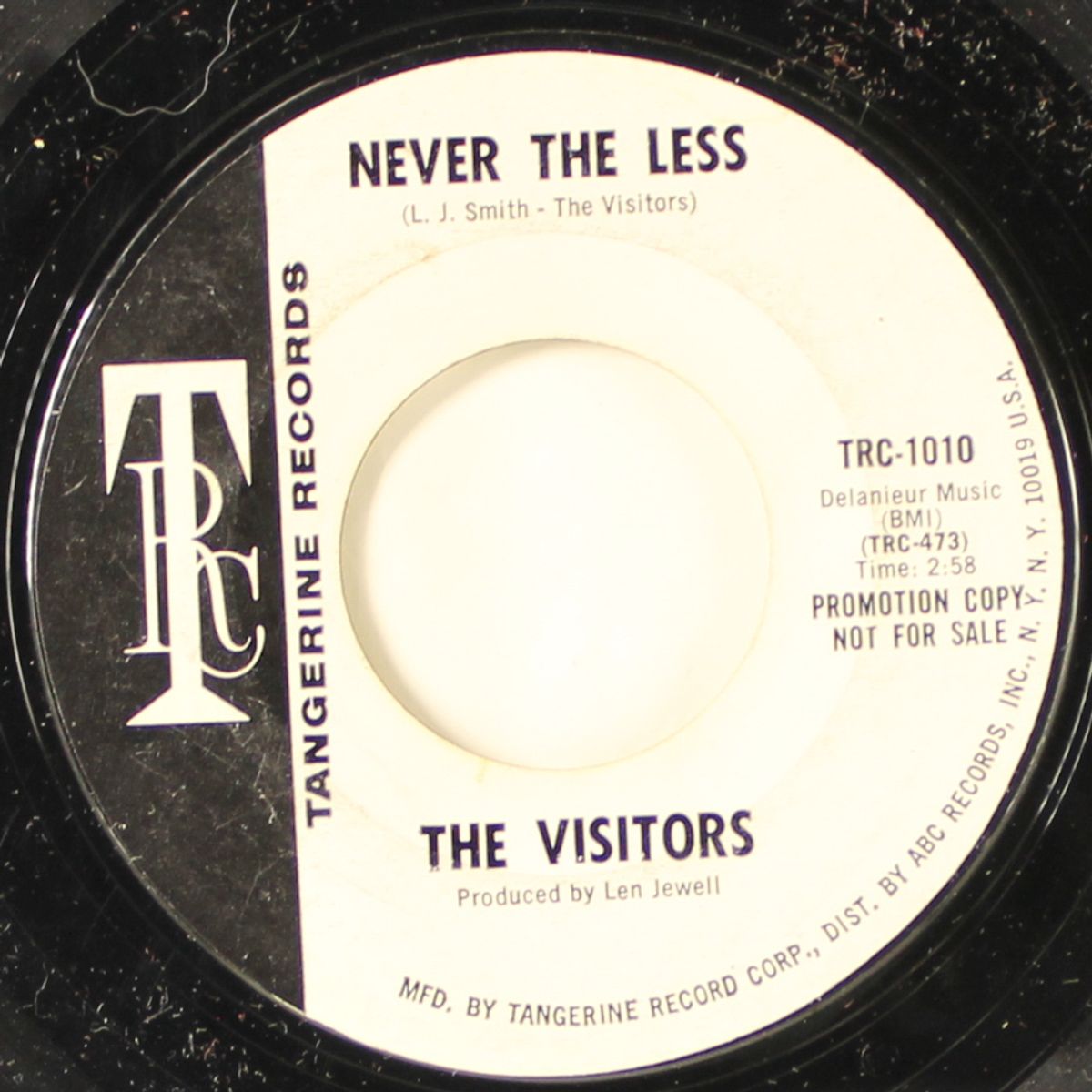 never the less / anytime is the right time by VISITORS
