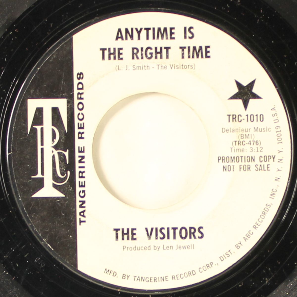 never the less / anytime is the right time by VISITORS