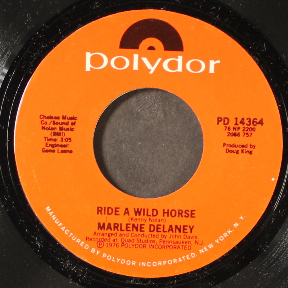 ride a wild horse / it's all over now by MARLENE DELANEY